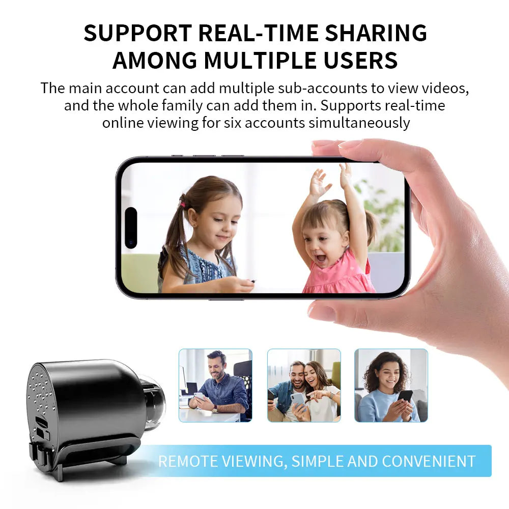 Caméra espion Wifi discrète HD 1080P